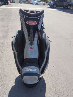 Golf Bag! Golf Clubs! Titleist 14 Slot Cart Bag!
