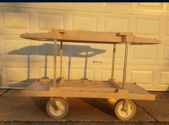 Cart, Rubbermaid 6165 Utility~ (Pre-owned/Used) Light Weight, But Very Sturdy~ (57" W x 39" H x 20"D~ Pick Up In Wauconda #MP7/5-1