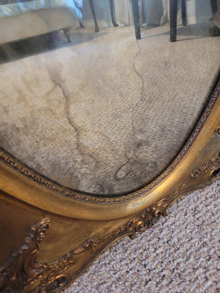 Rare Antique 18th Century Mercury Mirror 