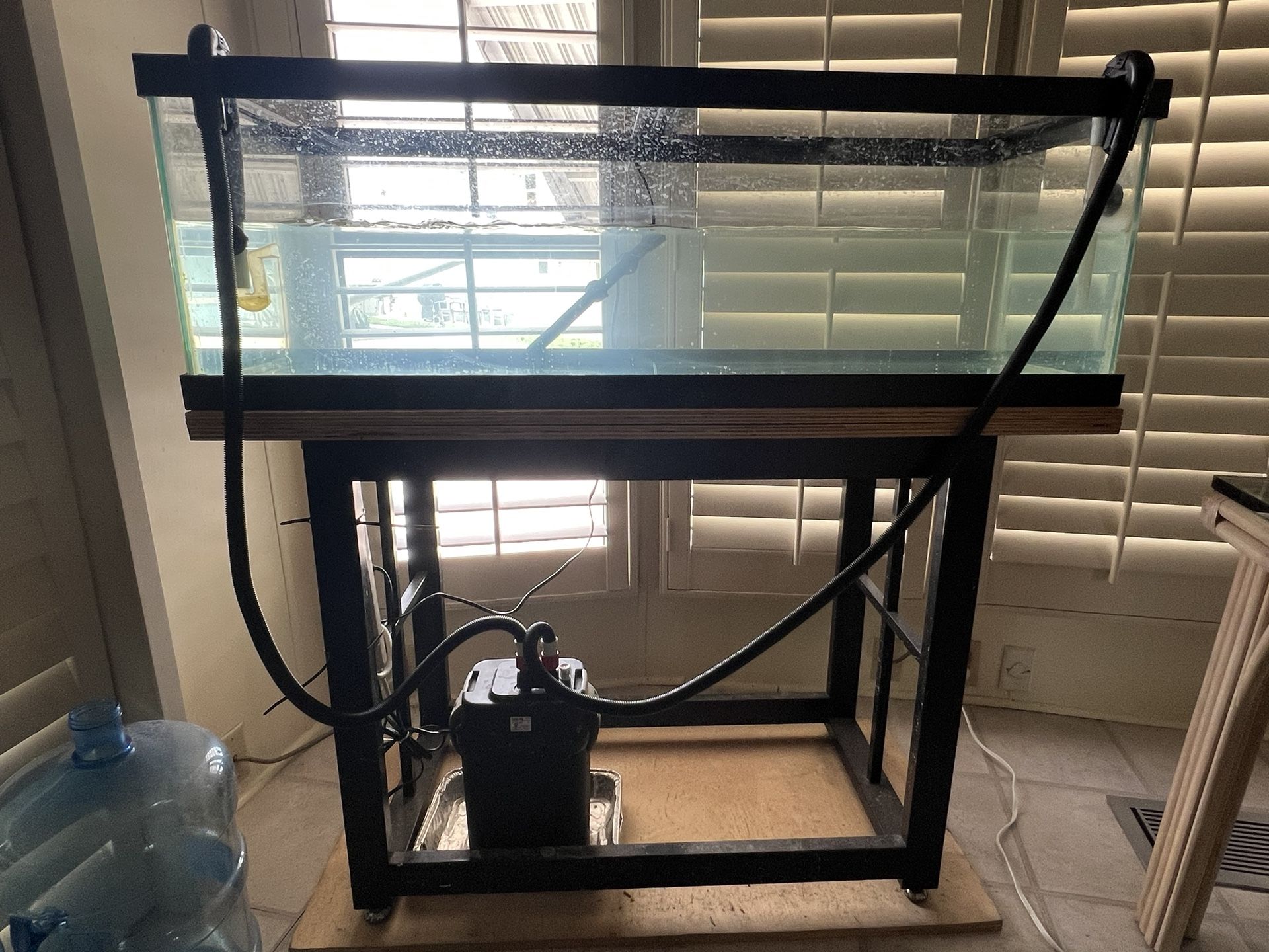 FISH TANK , 75gal, FLUVAL 306 FILTER