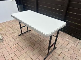 Lifetime Adjustable Folding Table