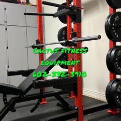 Commercial Grade Half Rack- New Plus Delivery And Install Available