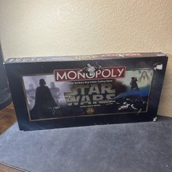 Star Wars Monopoly Board Game Classic Trilogy Edition USED