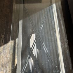 One Large table and 2 End Tables