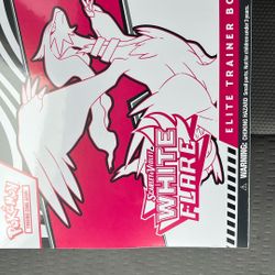 Scarlet And Violet White Flare Elite Trainer Box
