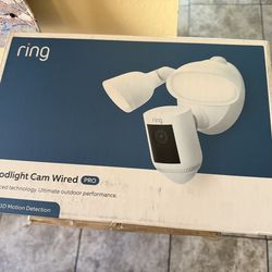 Ring Floodlight Cam Pro with 2K Video