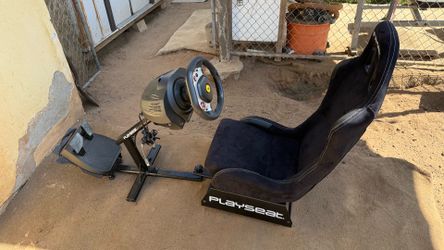 Playseat Racing Simulator Chair with Wheel and Pedals