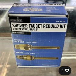 shower coper new handle rebuid kit