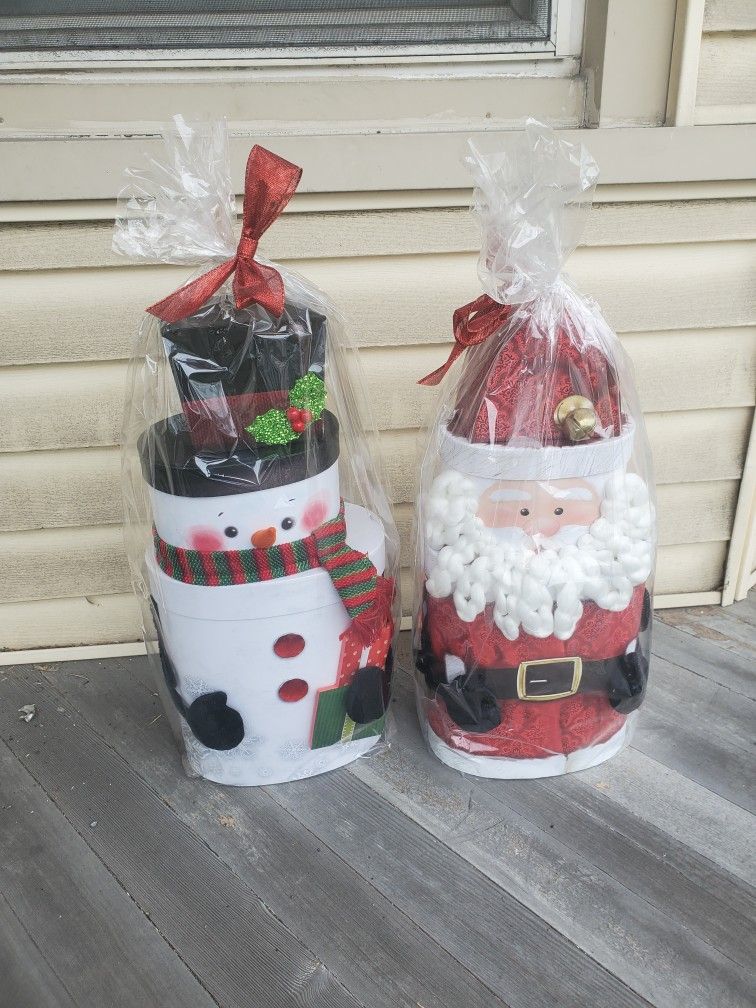 Large Christmas Ornaments /gift Boxes