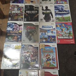 Wii Game Lot 
