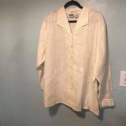 Edward Woman Irish Linen  Blouse 