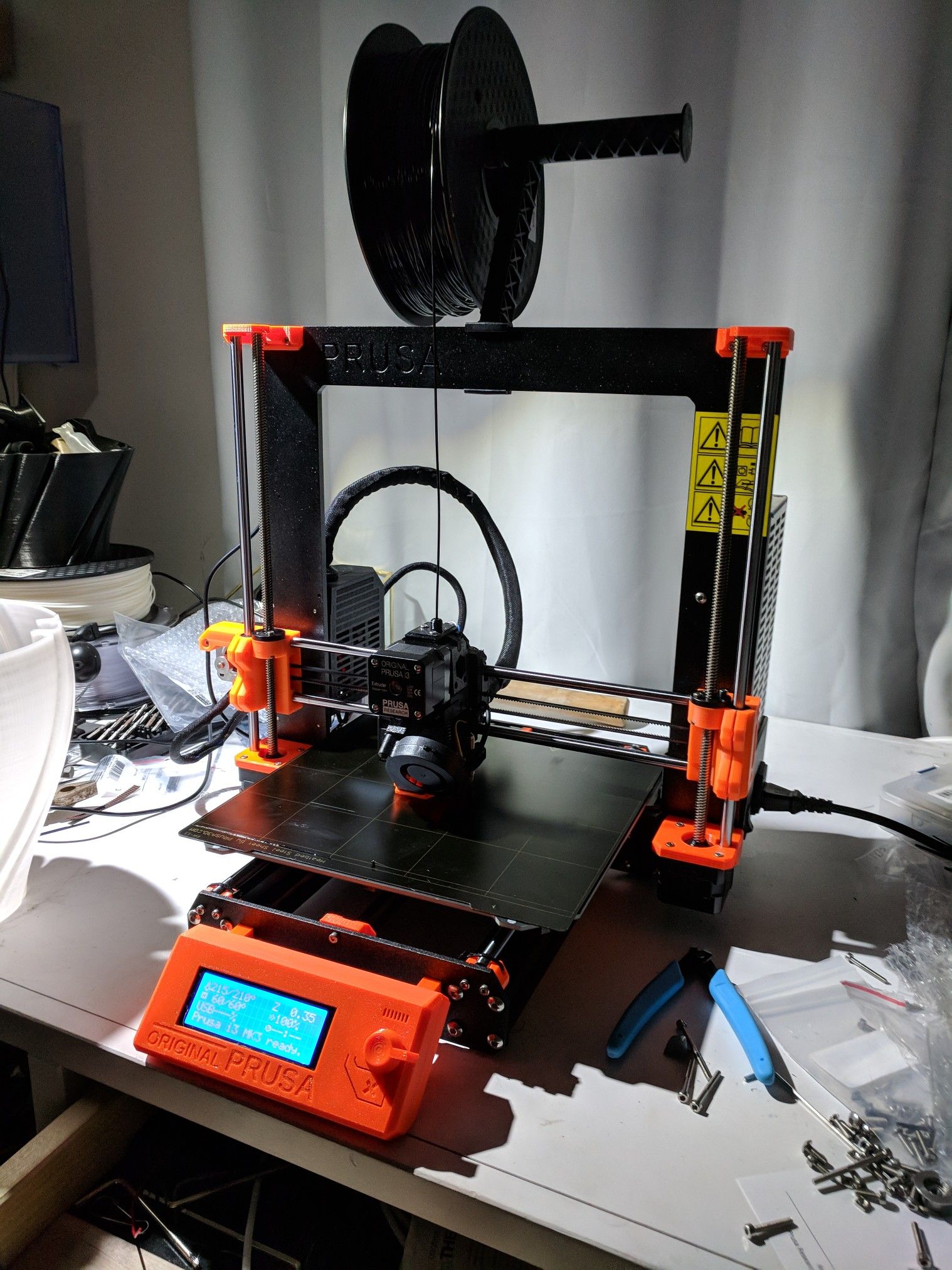 Prusa MK3 3d printer. Fully assembled.