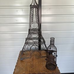 Eiffel Tower Wine Rack, Caged Cork Holder