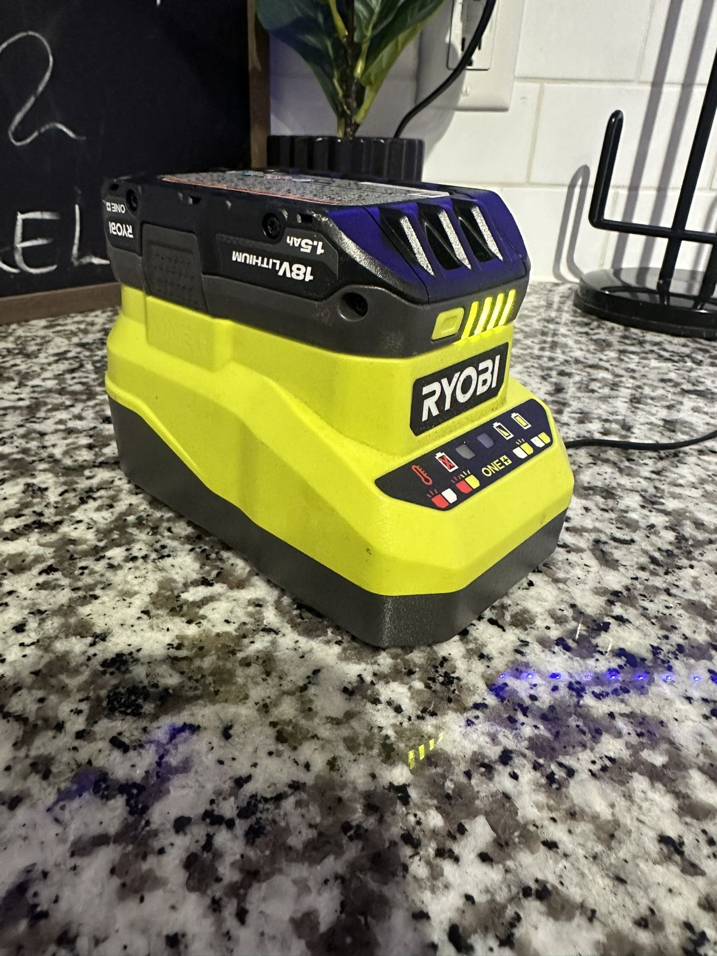 Ryobi Charger And Battery