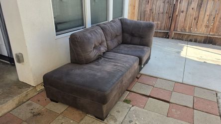 Free couch and fridge