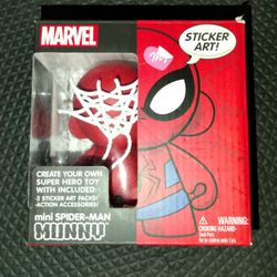 Mini Spiderman Mummy Sticker Art Figure