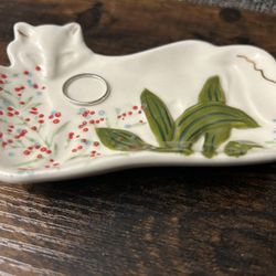 Cat Shaped Ring / Earring Dish