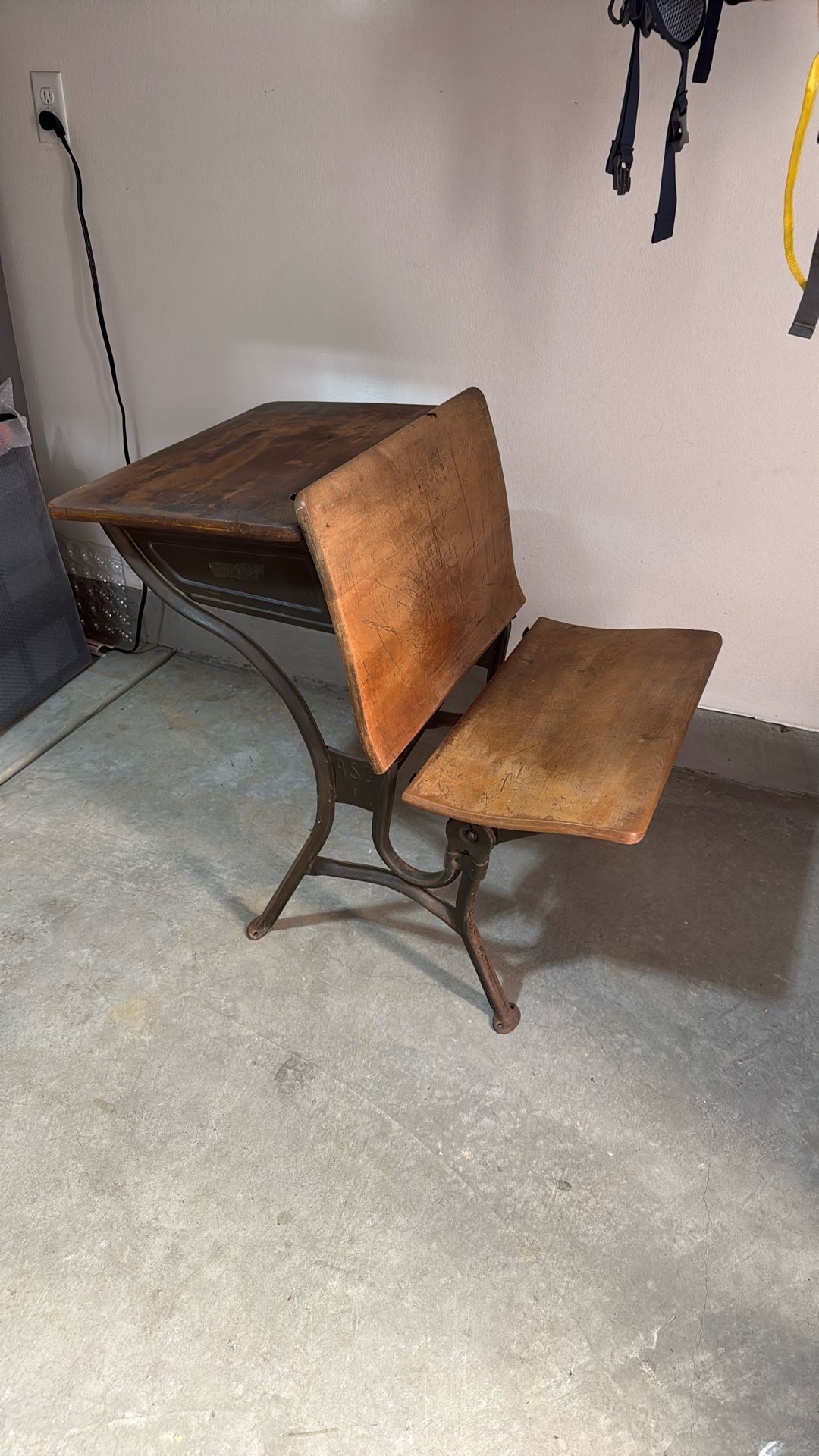 Vintage School Desk
