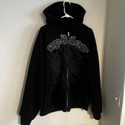 Spider Worldwide Men's Black Hoodie