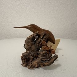 Hummingbird Hand Carved By Aleen Ray