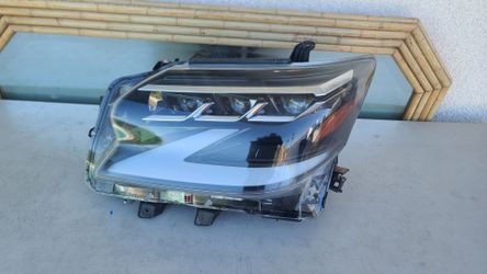 2020 - 2023 LEXUS GX460 GX LEFT HEADLIGHT DRIVER SIDE TRIPLE LED GENUINE USED OEM. AA1