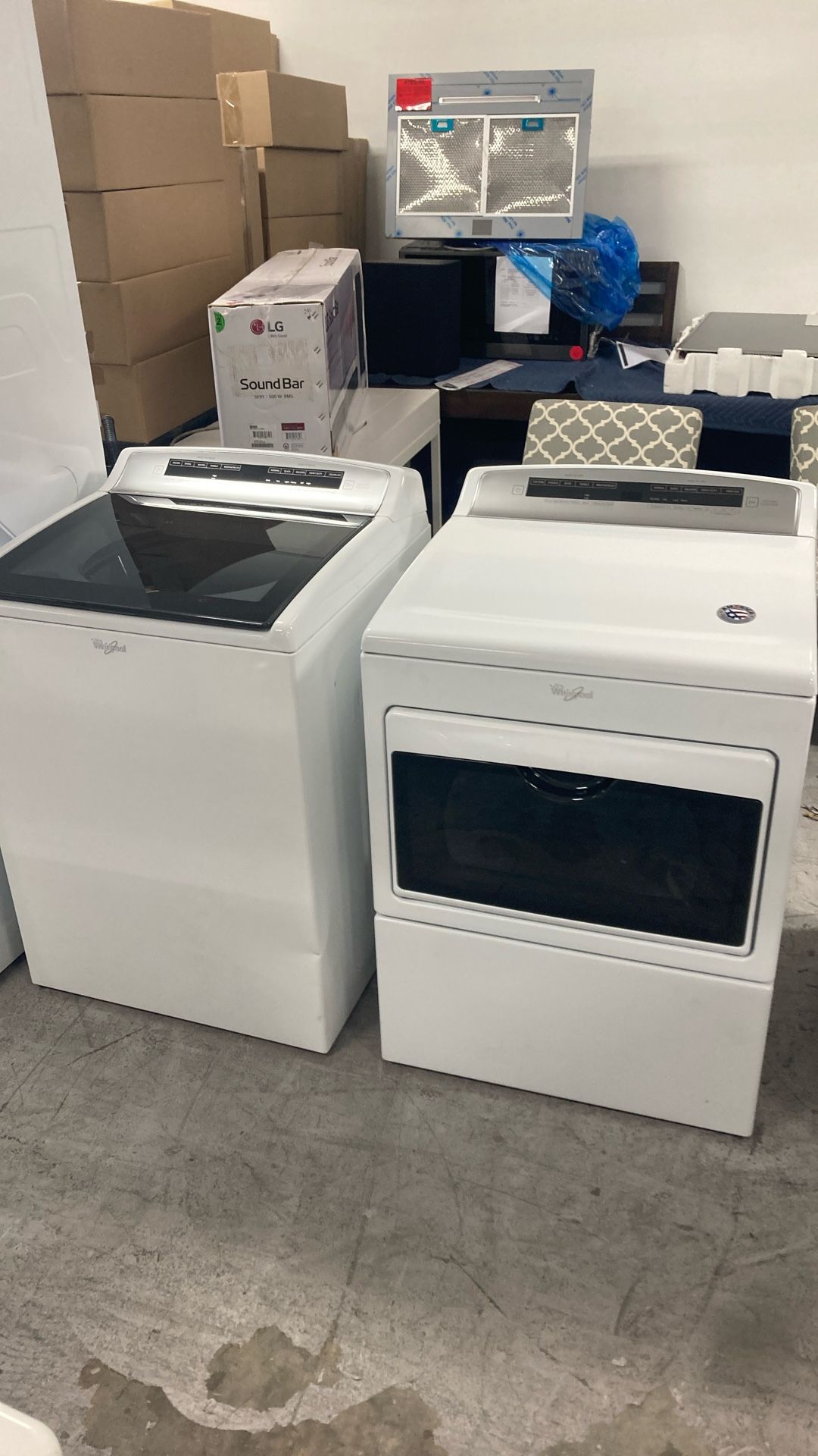 Whirlpool Electric Washer And Dryer Set