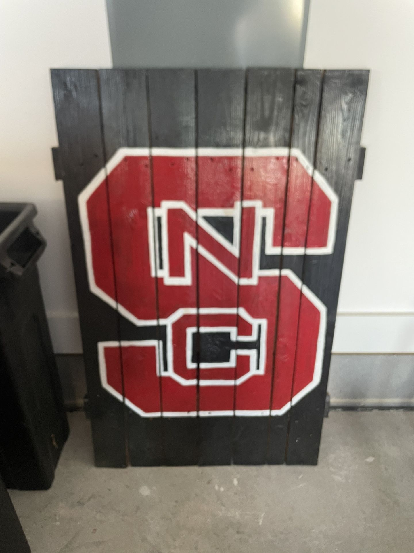 NC State Wolfpack Painted Pallet