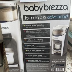 Babybrezza baby formula maker