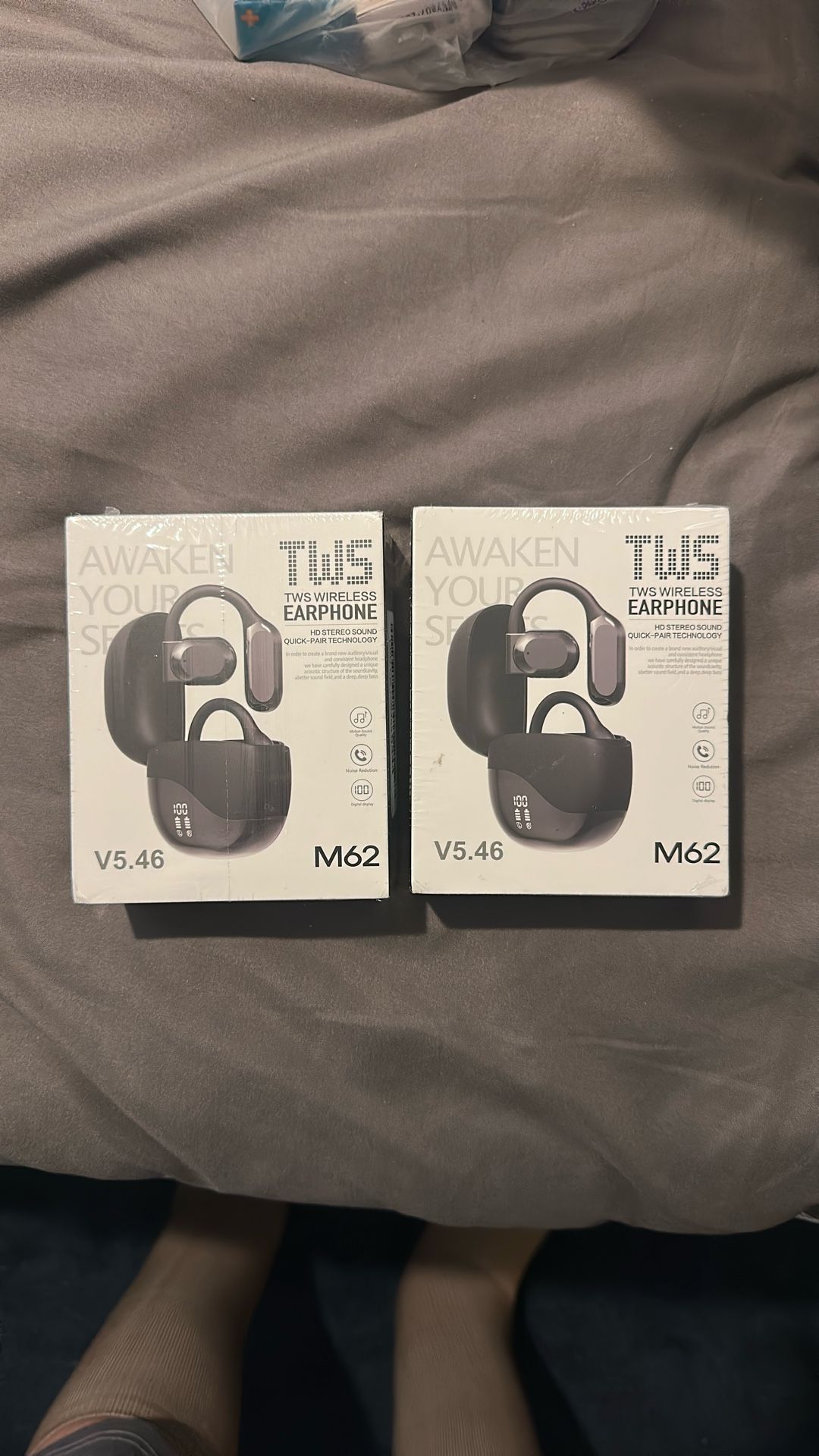 TWS V5.46 M62 Wireless Earbuds