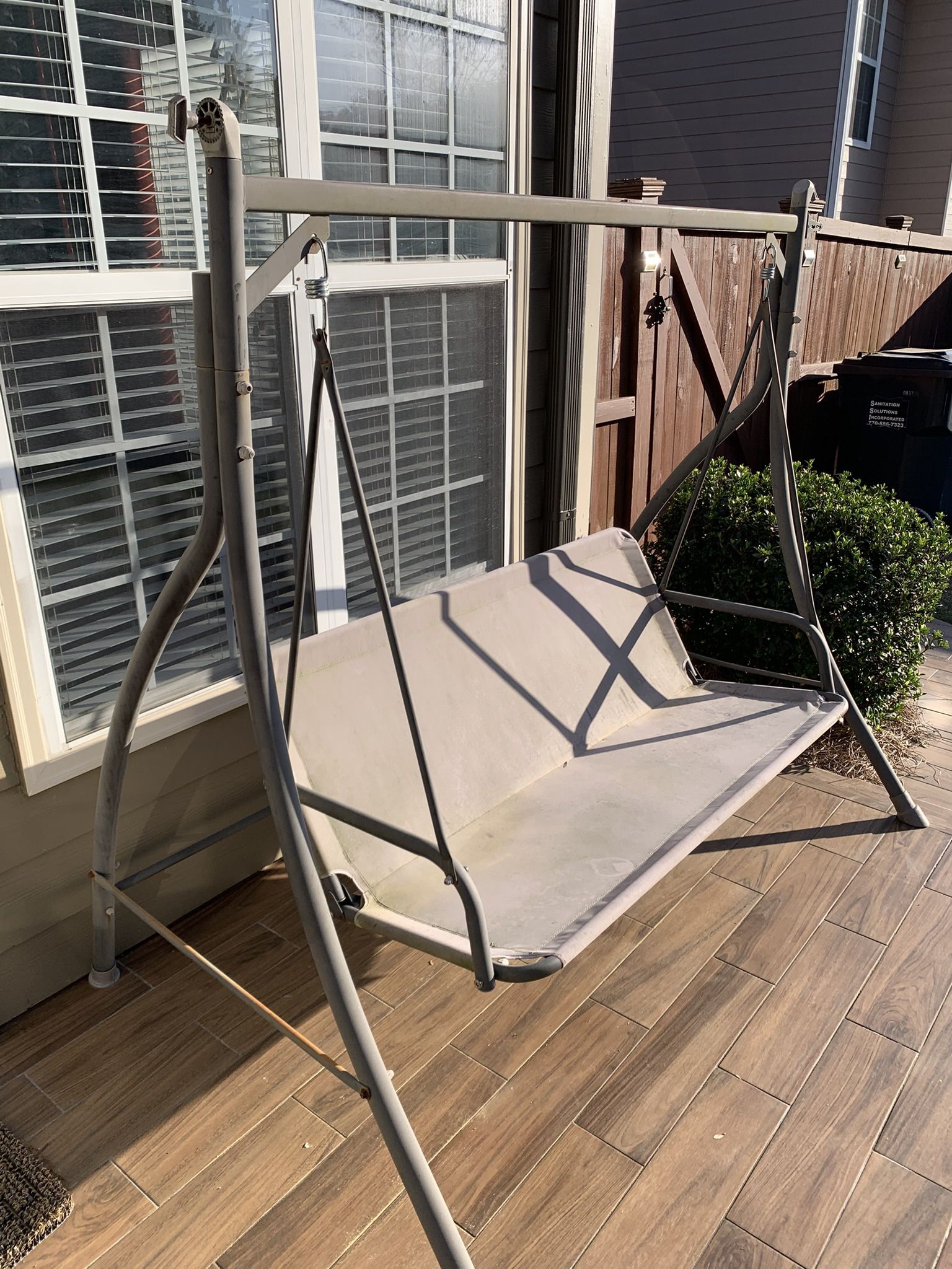 3 Seat Swing Out Doors