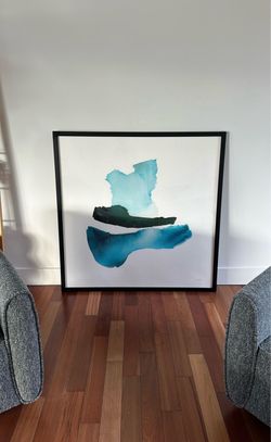 44” x 44” Large Art + Frame (Please Read)