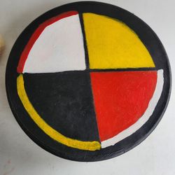 Handmade Shamanic or Native American style frame drum