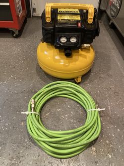 Air Compressor DeWalt With Hose