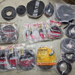 Lot Of Insulation Foam Rubber Weather Stripping Insulation 