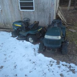 2 Lawn Mowers ,Riding Mowers,Best Offer 