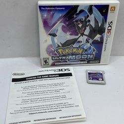 Pokemon Ultra Moon (Nintendo 3DS) CIB Complete In Box