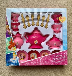 Brand New(Never been opened) Disney Princesses tea party set
