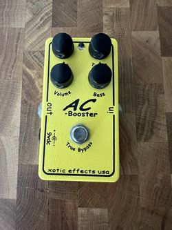 Xotic Effects USA AC Booster Boost Overdrive Effects Unit Guitar Pedal
