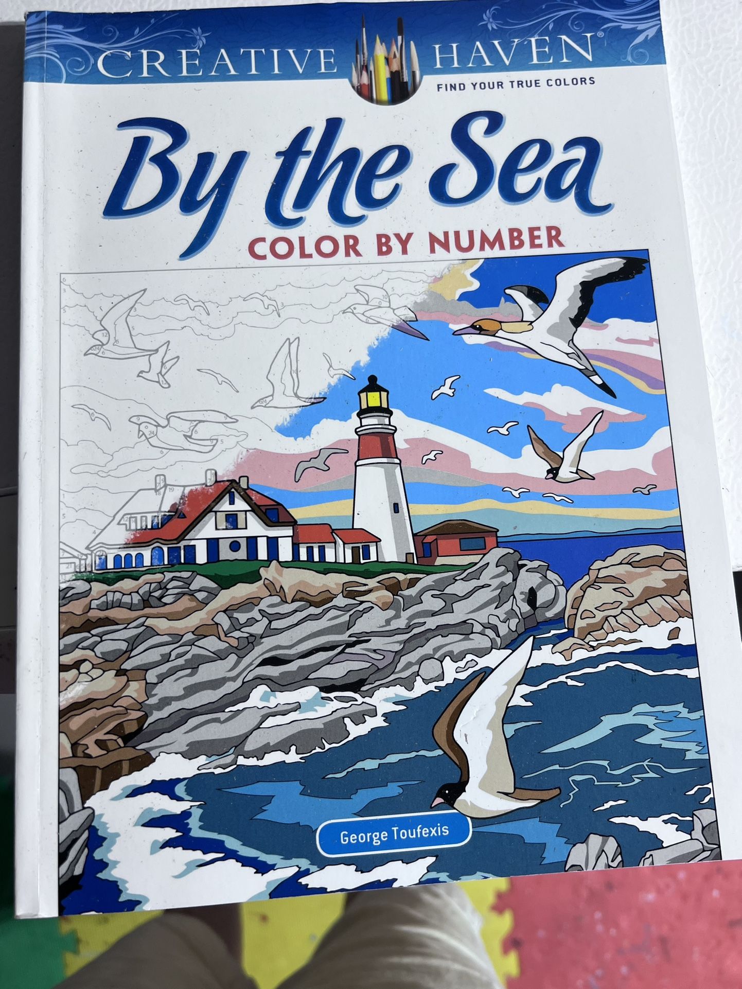 By The Sea Color By Numbers