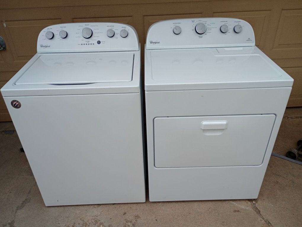 Whirlpool Washer And Dryer