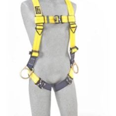 3M DeltaComfort 1100748 Fall Arrest Kit with Back D-Ring, Tongue Buckle Leg Straps and Comfort Padin