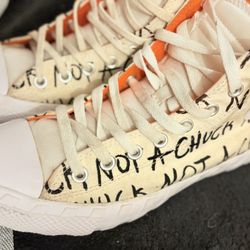 “not A Chuck” White Converse