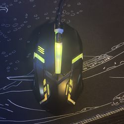 Led gaming mouse