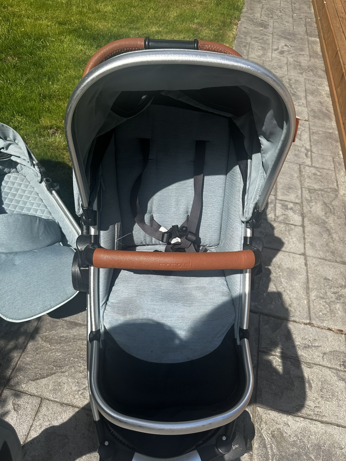 Mompush Ultimate2 Baby Stroller for Baby +Toddler with Removable Bassinet & Reversible Seat
