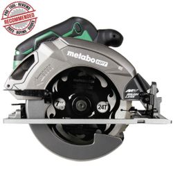 Cordless Circular Saw - Metabo HPT 36V MultiVolt 7-1/4 Inch Rear Handle Circular Saw