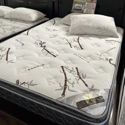 Full Size New Royal Touch Memory Foam Pillow Mattress 