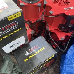 16 big chill blower altogether $250 Located Mount Dora Fla 32757