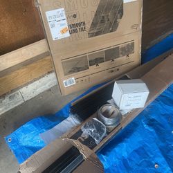 Acoustical Ceiling Tiles kit pieces—black