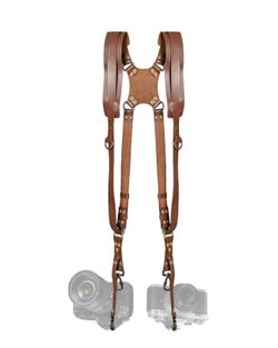 Leather Camera Strap/Harness New in Box 