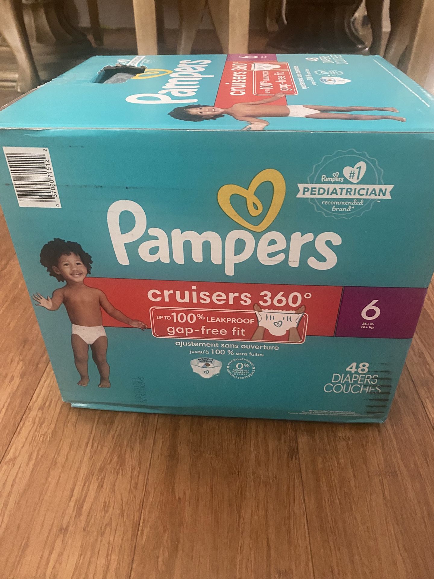 Pampers Diapers Size 6 - 48 Count